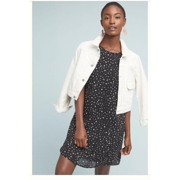 Anthropologie Dresses & Skirts - Cloth & Stone X Anthropologie Sweetheart Tunic Dress Black/White Small